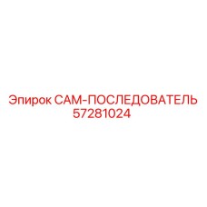 57281024 CAM-ПОСЛЕДОВАТЕЛЬ Epiroc