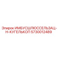 5730012489 ИМБУСШЛЮССЕЛЬЗАЦ-Н-КУГЕЛЬКОП Epiroc