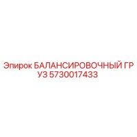 5730017433 БАЛАНСИРОВОЧНЫЙ ГРУЗ Epiroc