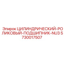 5730017507 ЦИЛИНДРИЧЕСКИЙ РОЛИКОВЫЙ ПОДШИПНИК NU3 Epiroc