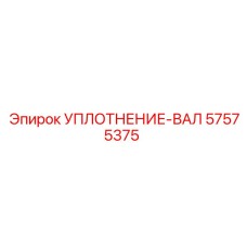 57575375 УПЛОТНЕНИЕ-ВАЛ Epiroc