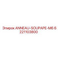 6221103800 ANNEAU-SOUPAPE-M6 Epiroc