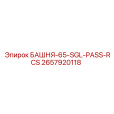 2657920118 БАШНЯ-65-SGL-PASS-RCS Epiroc
