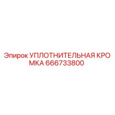 666733800 УПЛОТНИТЕЛЬНАЯ КРОМКА Epiroc