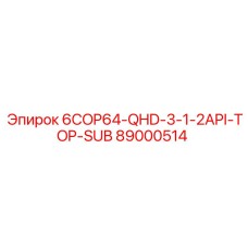 89000514 6COP64-QHD-3-1-2API-TOP-SUB Epiroc