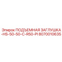 8070010635 ПОДЪЕМНАЯ ЗАГЛУШКА-HS-50-50-C-R50-PI Epiroc