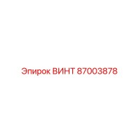 87003878 ВИНТ Эпирок