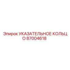 87004618 УКАЗАТЕЛЬНОЕ КОЛЬЦО Epiroc