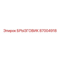 87004918 БРЫЗГОВИК Epiroc