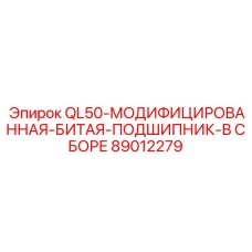 89012279 QL50-МОДИФИЦИРОВАННАЯ-БИТАЯ-ПОДШИПНИК-В СБОРЕ Epiroc