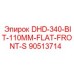 90513714 DHD-340-BIT-110MM-FLAT-FRONT-S Epiroc