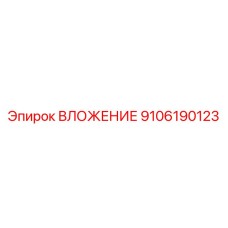 9106190123 ВЛОЖЕНИЕ Epiroc