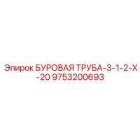 9753200693 БУРОВАЯ ТРУБА-3-1-2-Х-20 Epiroc