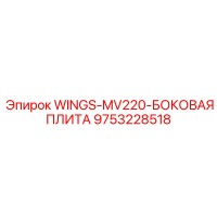 9753228518 WINGS-MV220-БОКОВАЯ ПЛИТА | Epiroc