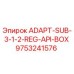 9753241576 ADAPT-SUB-3-1-2-REG-API-BOX - Epiroc
