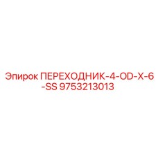 9753213013 ПЕРЕХОДНИК-4-OD-X-6-SS Epiroc