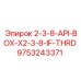 9753243371 2-3-8-API-BOX-X2-3-8-IF-THRD Epiroc