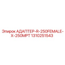 1310251543 АДАПТЕР-R-250FEMALE-X-250MPT Epiroc