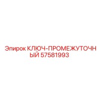 57581993 КЛЮЧ-ПРОМЕЖУТОЧНЫЙ (Epiroc)
