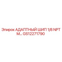 GS12271790 АДАПТНЫЙ ШИП 1/8 NPTM Epiroc