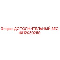 4812030259 ДОПОЛНИТЕЛЬНЫЙ ВЕС Epiroc