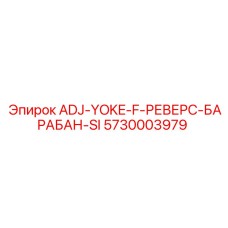 5730003979 ADJ-YOKE-F-РЕВЕРС-БАРАБАН-SI Epiroc