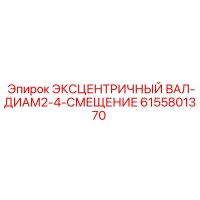 6155801370 Эксцентричный вал-диам2-4-смещение Epiroc
