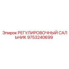 9753240699 РЕГУЛИРОВОЧНЫЙ САЛЬНИК Epiroc