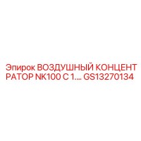 GS13270134 ВОЗДУШНЫЙ КОНЦЕНТРАТОР NK100 С 1.… Epiroc