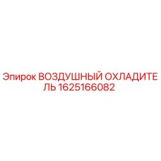 1625166082 ВОЗДУШНЫЙ ОХЛАДИТЕЛЬ Epiroc