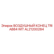 AL21200284 ВОЗДУШНЫЙ КОНЕЦ TRIAB84 WIT Epiroc