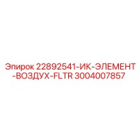 3004007857 22892541-ИК-ЭЛЕМЕНТ-ВОЗДУХ-FLTR Epiroc