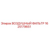 1625179651 ВОЗДУШНЫЙ ФИЛЬТР Epiroc