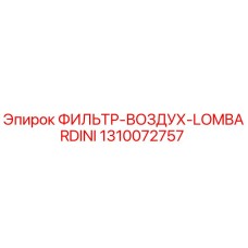 1310072757 ФИЛЬТР-ВОЗДУХ-LOMBARDINI Epiroc