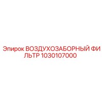 1030107000 ВОЗДУХОЗАБОРНЫЙ ФИЛЬТР [Epiroc]