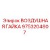 9753204807 ВОЗДУШНАЯ ГАЙКА Epiroc