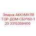 3315359400 АККУМУЛЯТОР-ДОМ-СБУ160-120 Epiroc