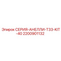 2200901132 СЕРИЯ-АНЕЛЛИ-T33-KIT-40 Epiroc