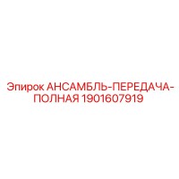 1901607919 АНСАМБЛЬ-ПЕРЕДАЧА-ПОЛНАЯ Epiroc