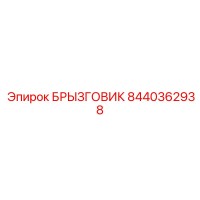 8440362938 БРЫЗГОВИК | Epiroc