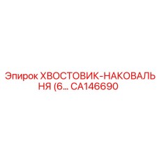 CA146690 ХВОСТОВИК-НАКОВАЛЬНЯ (6…) Epiroc