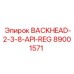 89001571 BACKHEAD-2-3-8-API-REG (Epiroc)