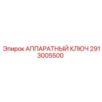 2913005500 АППАРАТНЫЙ КЛЮЧ Epiroc