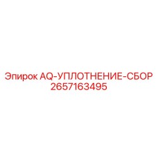 2657163495 AQ-УПЛОТНЕНИЕ-СБОР Epiroc