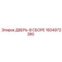1604972380 ДВЕРЬ-В СБОРЕ Epiroc