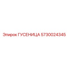 5730024345 ГУСЕНИЦА Epiroc