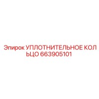 663905101 УПЛОТНИТЕЛЬНОЕ КОЛЬЦО Epiroc