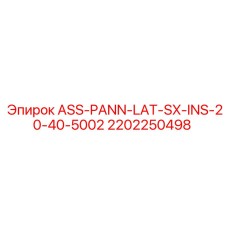 2202250498 ASS-PANN-LAT-SX-INS-20-40-5002 Epiroc