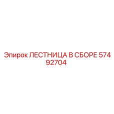 57492704 ЛЕСТНИЦА В СБОРЕ Epiroc