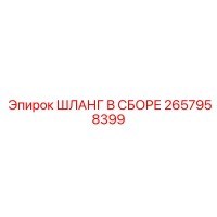 2657958399 ШЛАНГ В СБОРЕ Epiroc